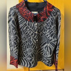 Alpaca Sweater, size medium, like new.